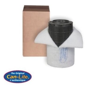 FILTR WĘGLOWY PLASTIKOWY, 300 - 330 m3/h - BEZ KOŁNIERZA PRZYŁĄCZENIOWEGO, CAN-LITE, L45/W14.5cm, antyzapachowy, przeciwzapachowy