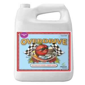 OVERDRIVE, 5L, STYMULATOR ZWIĘKSZAJĄCY MASĘ I WIELKOŚĆ KWIATÓW, (gleba, hydro, kokos), ADVANCED NUTRIENTS