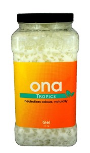 NEUTRALIZATOR ZAPACHU, POCHŁANIACZ ZAPACHÓW, W ŻELU, ONA GEL TROPICS, POJEMNIK 4L