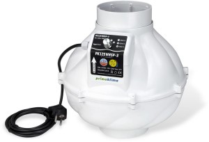 WHISPER BLOWER fi-125mm TRZY BIEGI 300/420/530m3/h Prima Klima