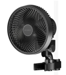AC Infinity Cloudray S6 Gen 2 Oscillating Clip Fan 12W 10-speed fi 150mm - wentylator mieszający z klipsem