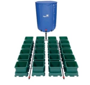 KOMPLETNY SYSTEM AUTOPOT (EASY2GROW), 24 DONICZKI 8,5L + ZBIORNIK FLEXITANK 225L + AKCESORIA