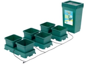 KOMPLETNY SYSTEM AUTOPOT (EASY2GROW), 6 DONICZEK 8,5L + ZBIORNIK 47L + AKCESORIA