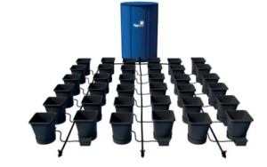 KOMPLETNY SYSTEM AUTOPOT (XL SYSTEM), 36 DONICZEK 25L + ZBIORNIK FLEXITANK 400L + AKCESORIA