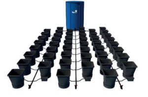 KOMPLETNY SYSTEM AUTOPOT (XL SYSTEM), 48 DONICZEK 25L + ZBIORNIK FLEXITANK 400L + AKCESORIA