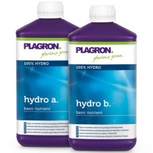 HYDRO A+B, 2x5L, NAWÓZ DWUSKŁADNIKOWY DO HYDRO, PLAGRON