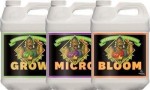 Podstawowy zestaw nawozów Advanced Nutrients Grow Micro Bloom 3x 5L  Ph Perfect GMB